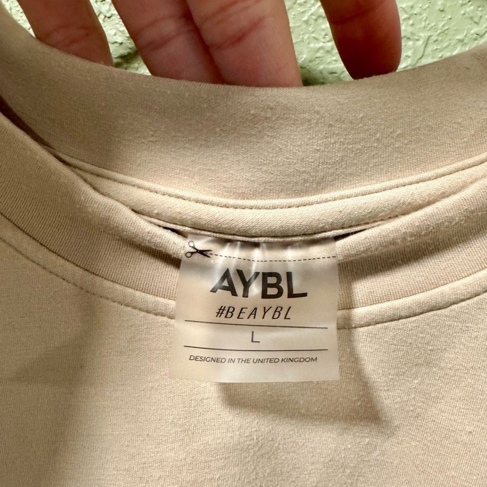 AYBL Women's Blush Cropped Hoodie - Picture 2 of 4